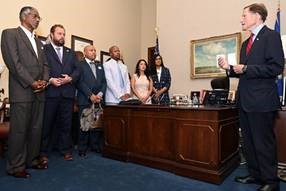 U.S. Senator Richard Blumenthal (D-CT) met with Democratic Members of the Texas State Legislature to discuss voting rights.